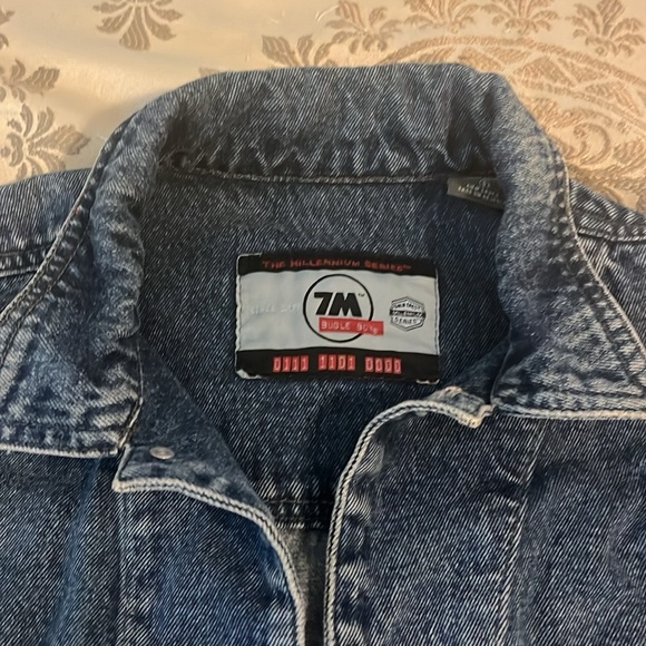 Bugle Boy jean jacket, men’s size small, classic denim color - Picture 5 of 10